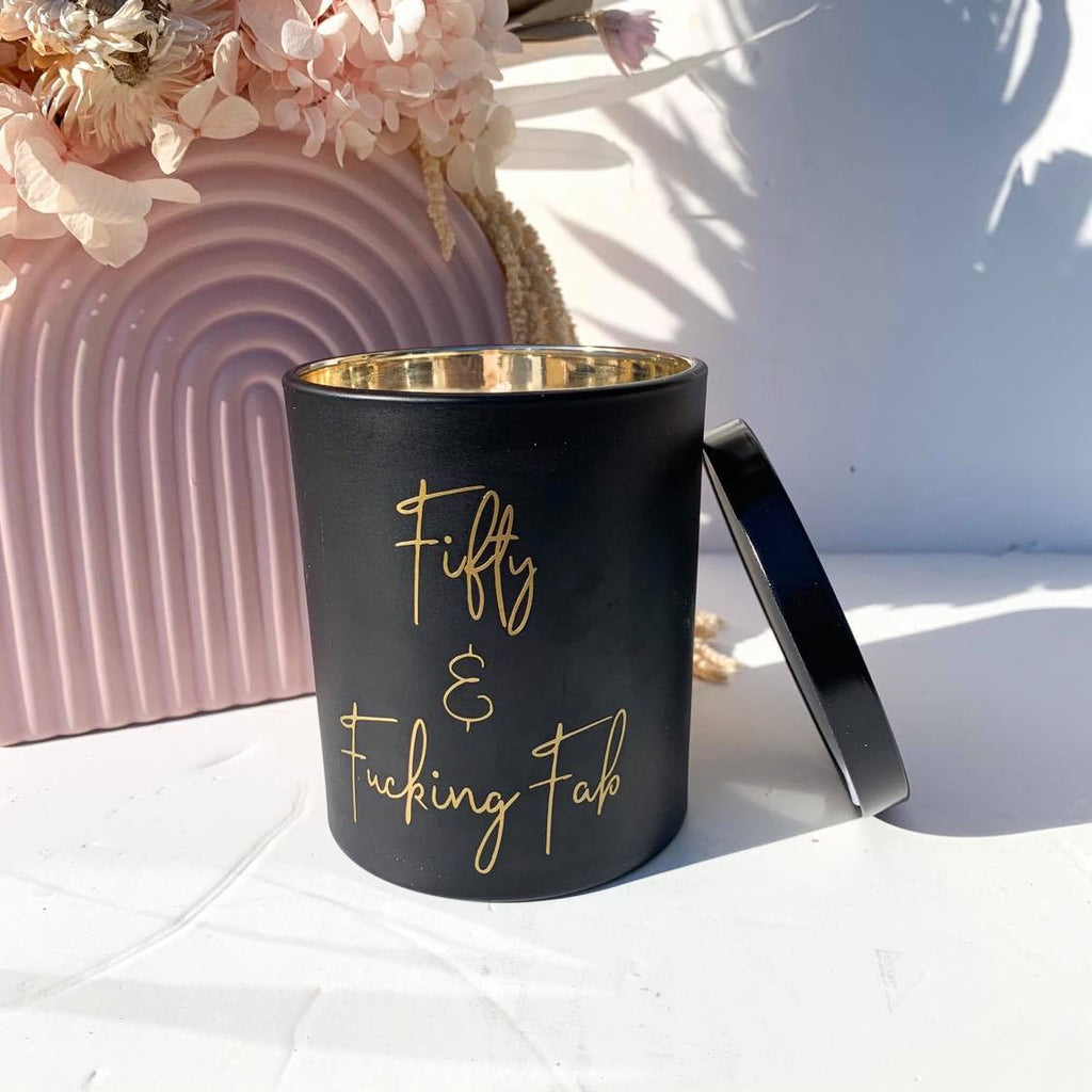 Personalised Candle