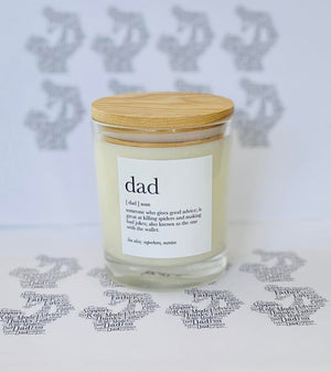 Dad Candle